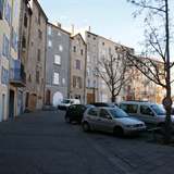 Vue ancienne du centre de Langogne